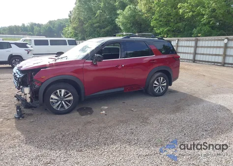 2025 Nissan Pathfinder Sl 4Wd из США, поврежденный, VIN 5N1DR3CC3SC202875